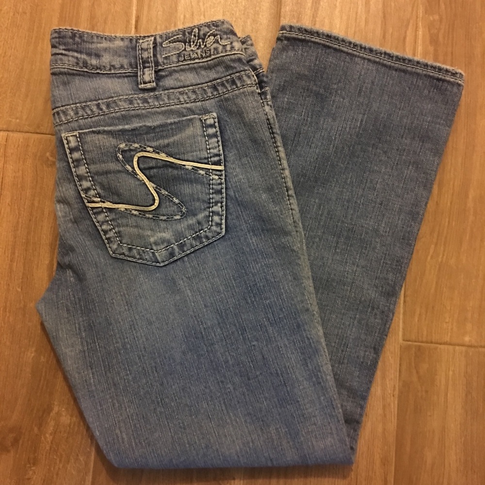Silver capris
